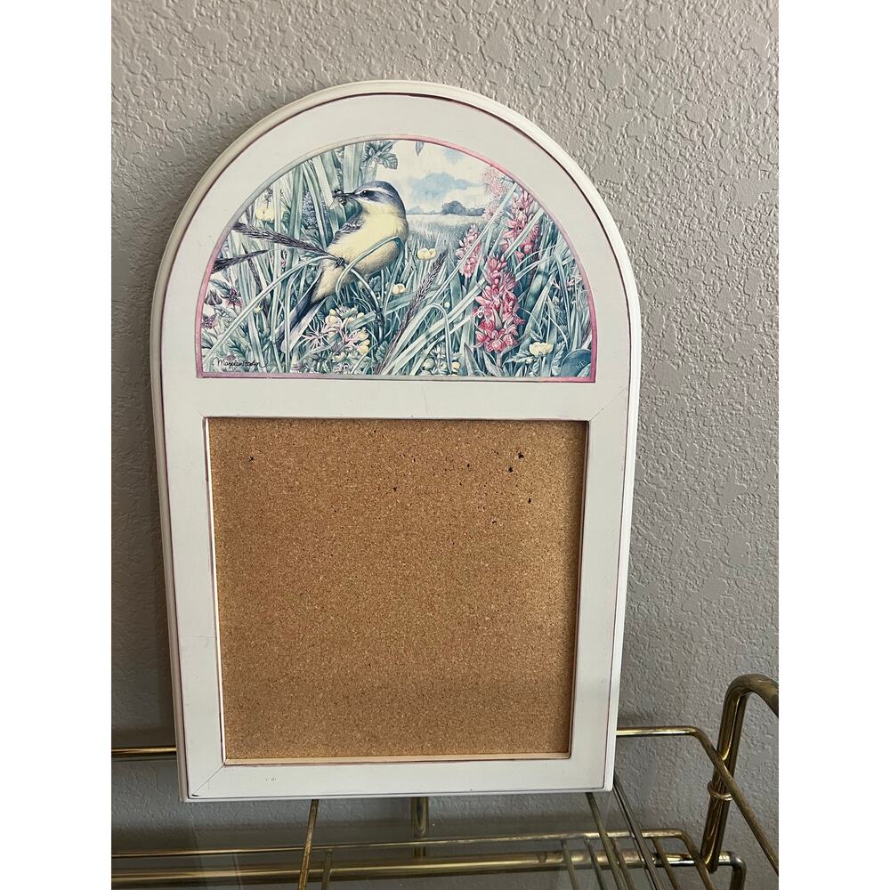 Vintage Hallmark Cottagecore Cork Memo Board – Farmhouse Wall Decor